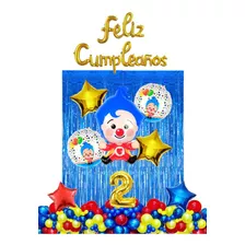 Set De Globos Payaso Plim Plim De 40 Piezas