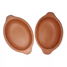 Platos Cazuelas De Barro Cocido - Somos Artesanos