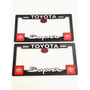  Portaplacas Premium Toyota Supra Juego 2 Piezas !!!!!!