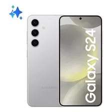 Celular Samsung Galaxy S24, Galaxy Ai, Câmera Tripla Traseira De Até 50mp, Selfie De 12mp, Tela De 6.2 1-120hz, 128gb, 8gb De Ram, Esim Cinza