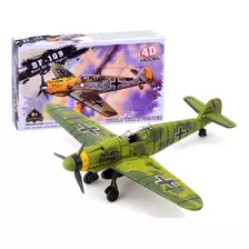 Avión De Guerra Bf-109, Aero Modelismo 1:49 De Coleccion