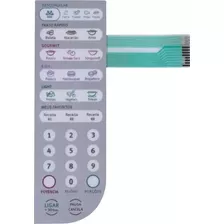 Teclado Painel Membrana Microondas Electrolux Mef41