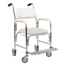 Silla Para Baño 3 En 1 Ducha Comodo Wc Ruedas Medical Ligera Descansapies