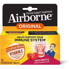 Airborne | Very Berry Immune | 10 Effervescent Tablets 