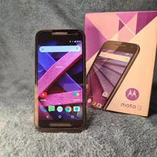 Motorola Moto G3 Impecable Rojo! 