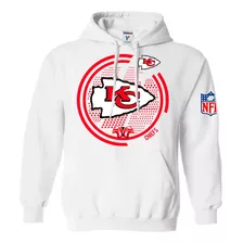 Sudadera Kansas City Chiefs Nfl Americano Hoddie Gorro D1