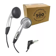 Smithoutlet 500 Paquete A Granel Auriculares Plata