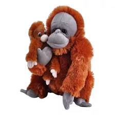 Mamá Y Bebé De Peluche Orangután, Regalos Para Niños