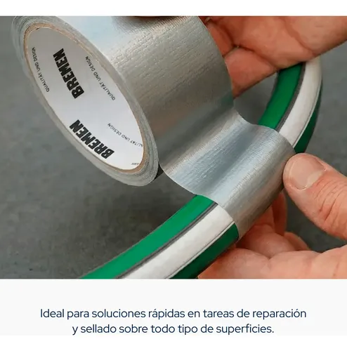 Cinta Multiproposito Bremen Alta Adherencia Refor 48mm X 9m Gris Gris - 8830