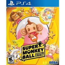 Super Monkey Ball Banana Blitz Hd Ps4 Midia Fisica