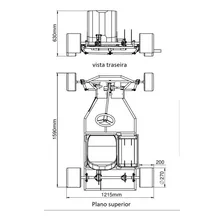 Projeto Construir Kart Indoor Motorizado Envio Imediato 