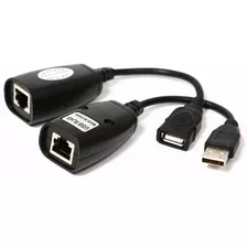 Adaptador Extension Usb Con Cable Utp Rj45 Jwk