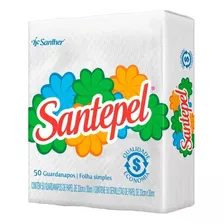 Guardanapo Folha Simples Santepel 33x30 Kit 500 Fls