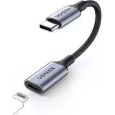 Adaptador De Audio Tipo C O Usb C A Lightning Hembra Ugreen