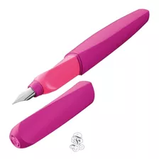 Lapicera Pluma Fuente Pelikan Twist - Neon Fucsia