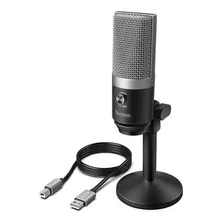 Microfone Fifine K670 Condensador Cardioide Cor Silver