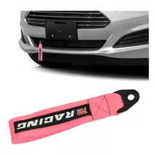 Cinta Reboque Engate Tow Strap Fita Esportiva Rosa