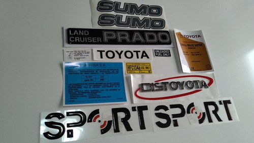 Toyota Prado Sumo Sport Emblemas Y Calcomanas Foto 2