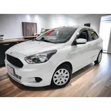 Ford Ka Hatch 1.0 Se 12v Flex Prata 2017 Completo