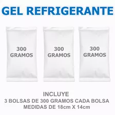 Gel Frio Refrigerante X 300 Gramos 3 Unidades Reutilizable