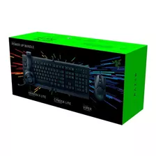 Combo Kit Gamer Razer Power Up Cynosa Viper Kraken X Lite Color Del Teclado Negro Color Del Mouse Negro