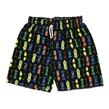 Bermuda Praia Tactel Surf Masculina Infantil Estampada