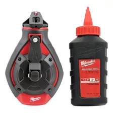 Tizador Carpintero Milwaukee 30mts Tiza Roja 48-22-3986