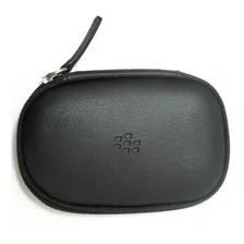 Funda Mini Blackberry Audífonos Tarjetas Llaves Piel Genuina