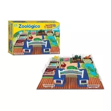 Brinquedo Zoológico Nig Brinquedos . 43 Peças.