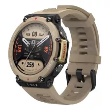 Smartwatch Amazfit T-rex 2 T-rex 2 1.39 Caixa De Liga De Polímero Preta, Pulseira Khaki