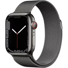Apple Watch Series 7 Graphite Smartwatch Gps+ Cellular 41mm