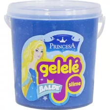 Slime Balde Princesas Com Glitter 457g Gelele Cores Sortidas