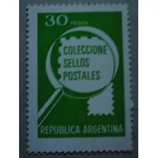 Coleccione Sellos Postales Verde Tizado Ff Fluores Nuevo