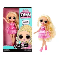 Muñeca Set Lol Surprise Omg Fashion Pink Chick Original