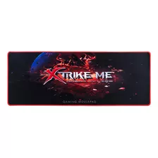 Mouse Pad Gamer Xtrike Me Mp-204 De Goma 295mm X 770mm X 3mm Negro