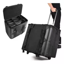 Bolsa Com Rodinhas Hard Case Godox Cb10 Para Led Flash Tocha