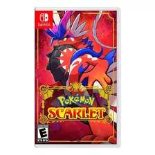 Pokémon Scarlet Standard Edition Nintendo Switch Físico