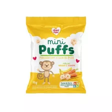 Kit 6x: Snack Infantil Puffs Banana E Cenoura Nhami Mami 15g