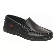 Zapato Nautico Marcel Colegial 7050 Mocasin 34 Al 40 100%cuero 