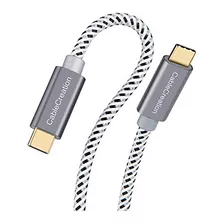 C Usb Cable De 10 Pies, 2-pack Cablecreation Tipo C De Tipo 