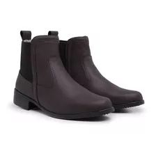 Bota Coturno Feminina Cano Baixo Leve Casual Montaria