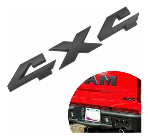 Emblema 4x4 Ram 2009 2010 2011 2012 2014 2016 2018 2019 2021 Foto 2