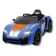 Carro Elétrico Rádio Controle Hot Wheels Azul 12v - Br1383