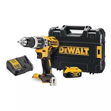 Taladro Percutor Inalambrico 20v Dewalt Bateria 5ah Dcd796p1 Frecuencia 30 Color Amarillo