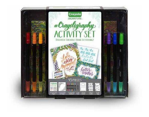 Set Marcadores Importado Crayola Crayoligraphy Activity Set