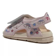 Sandalias Tridy Nena Rosa Estampado Tr503rs