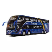 Miniatura Ônibus Cometa G8 - Com Seu Nome No Itinerário