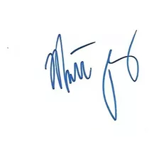 Póster 8x10 Autografiado Matthew Perry -chandler Friends