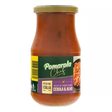 Molho De Tomate Com Cebola E Alho Pomarola Chef Sem Glúten 420 G