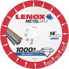 Disco Diamantado Tronzadora Corte Metal 14 X1 Lenox
